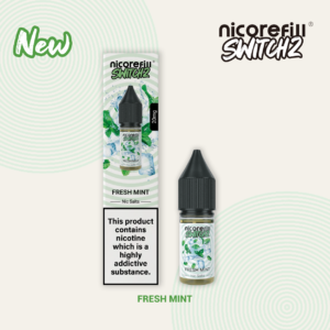 Nicorefill Fresh Mint - 10ml 50/50 Nic Salt E-Liquid