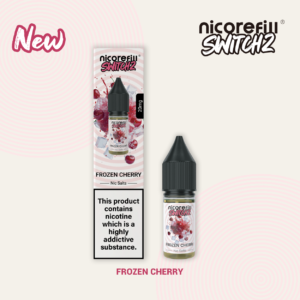 Nicorefill Frozen Cherry - 10ml 50/50 Nic Salt E-Liquid