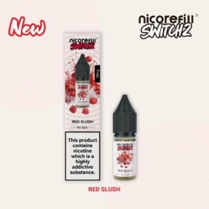 Nicorefill Red Slush - 10ml 50/50 Nic Salt E-Liquid