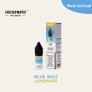 Nicorefill Blue Razz Lemonade - 10ml 50/50 Nic Salt E-Liquid