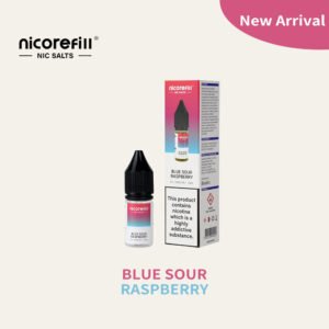 Nicorefill Blue Sour Raspberry - 10ml 50/50 Nic Salt E-Liquid
