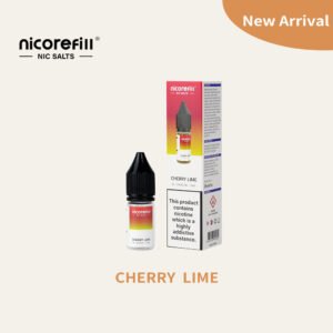 Nicorefill Cherry Lime - 10ml 50/50 Nic Salt E-Liquid